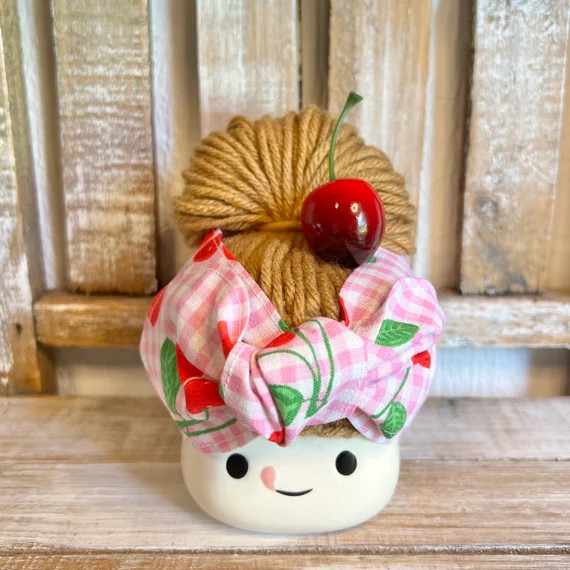 Marshmallow Mug Hat : Cherry Bum | Etsy | Etsy (US)