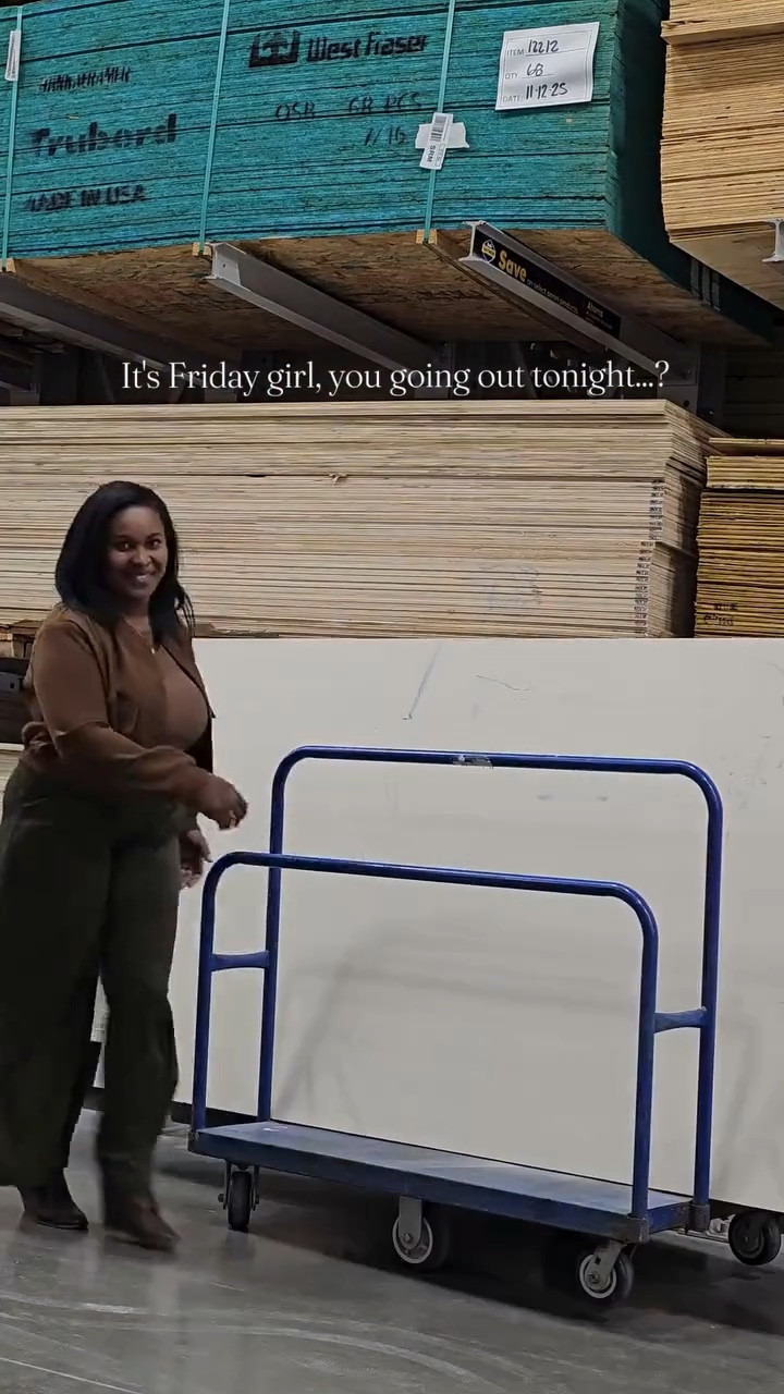 Because apparently I'm the style to build shelves on a Friday night🤷🏾‍♀️

#home #diy #homeproject #lowes #homedepot #homeproject #storage #organization 

#LTKdayinmylife #LTKHome #LTKFindsUnder100