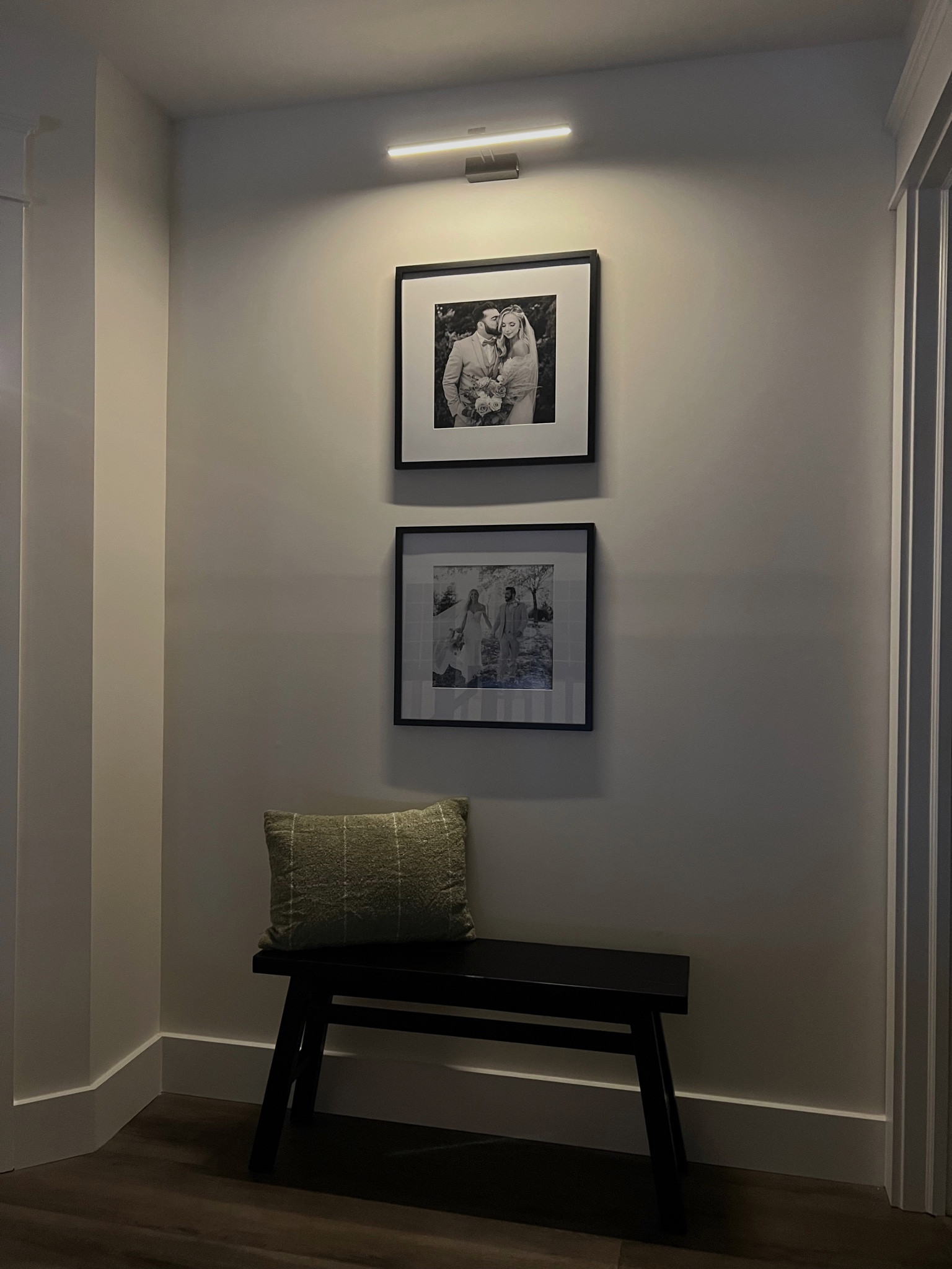 Loving how this wall in our hallway turned out! Super simple but makes all the difference 🤍

#LTKstyletip #LTKhome #LTKunder50