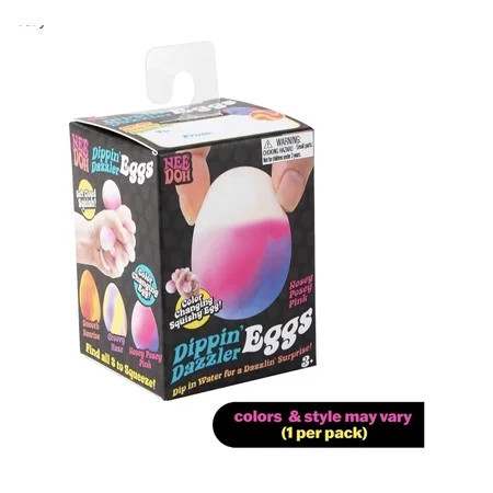 New Schylling NeeDoh Dippin Dazzler - Sensory Squeeze Egg , Changes Color | Walmart (US)