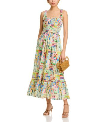 Summer Print Smocked Midi Dress - Exclusive | Bloomingdale's (US)