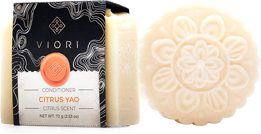 VIORI Citrus Yao Shampoo & Conditioner Bar Set - Handcrafted with Longsheng Rice Water & Natural ... | Amazon (US)