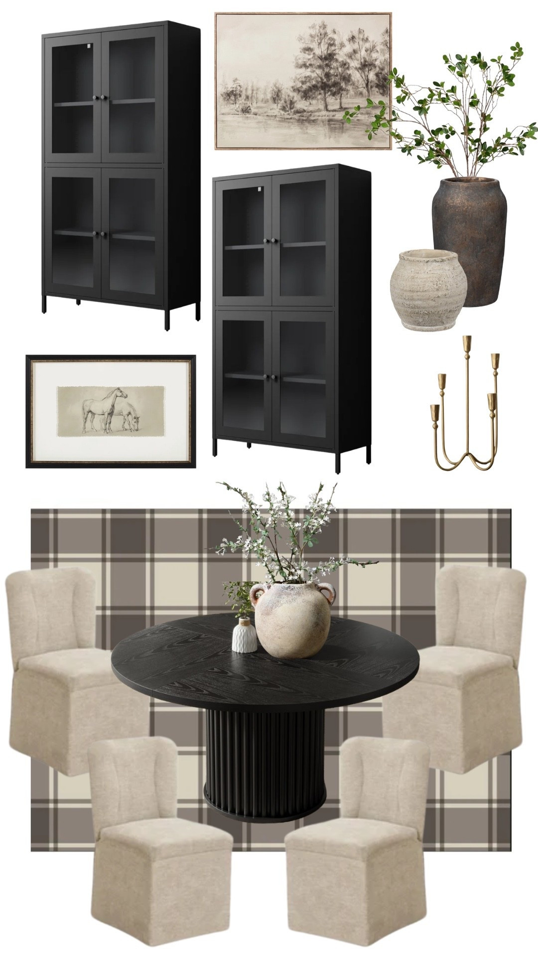 Affordable dining room 

All from Walmart 

#LTKHome