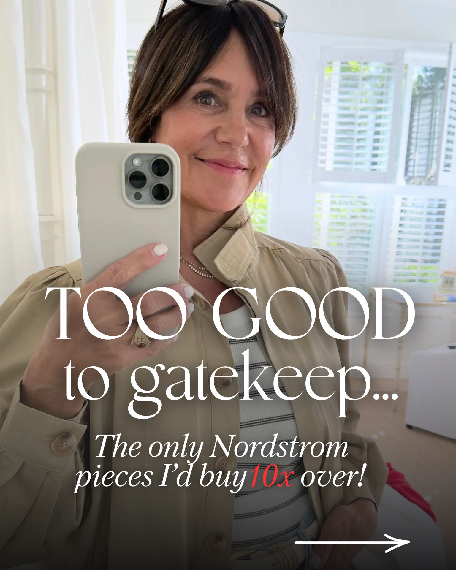 Too good to gatekeep …The only Nordstrom pieces I’d buy 10x over!!! ✨✨

These are the NEW Nordstrom items I keep telling all my friends about! 🤩

You know something is good when I’m sharing with my friends, family, and So Susie team!!! I literally can’t recommend these enough!

#LTKSeasonal #LTKOver40 #LTKmomlife