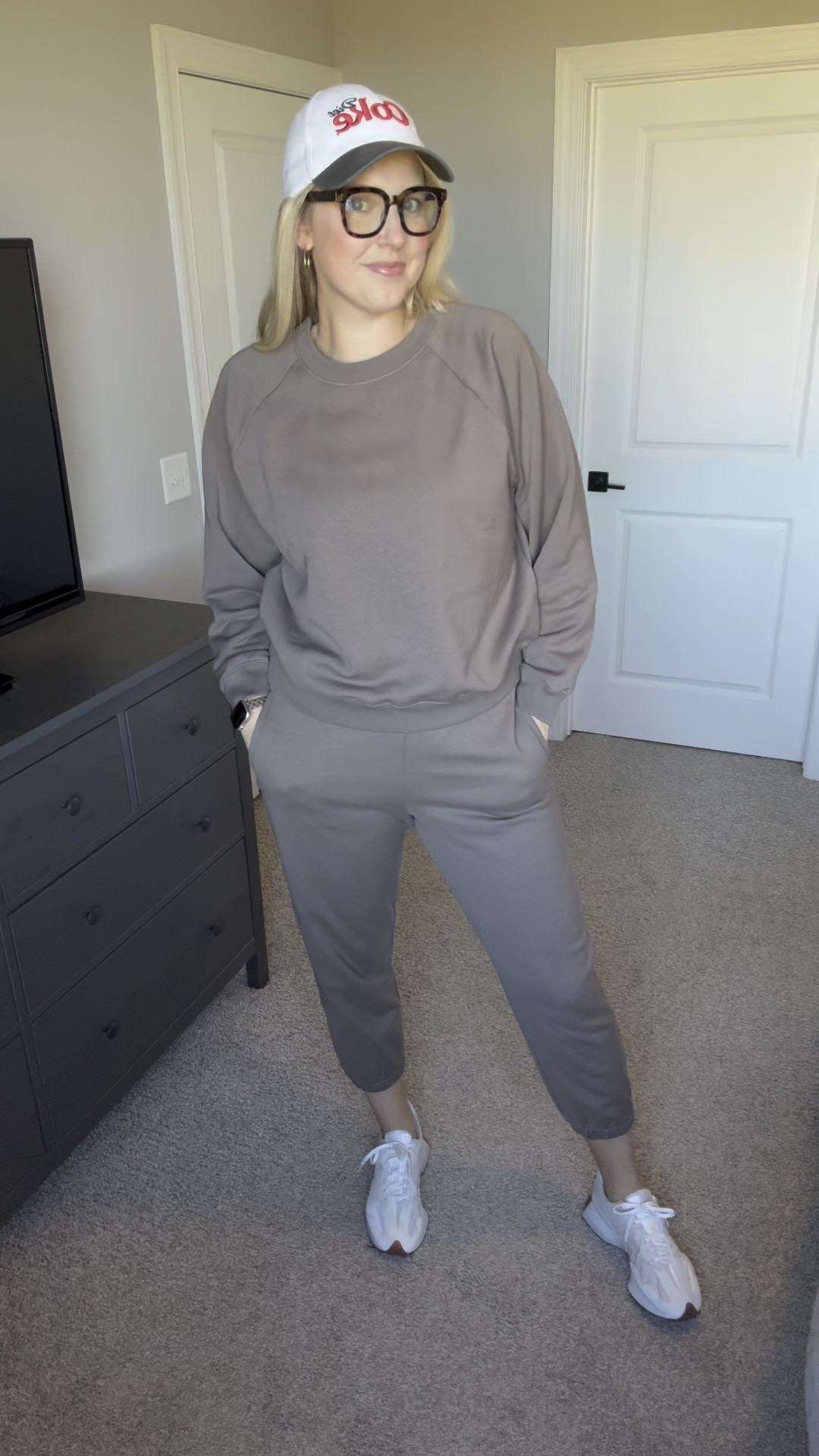 Another day another matching set 🥰  both pieces are currently on sale
Sweatshirt - large
Joggers - large

#LTKHoliday #LTKCyberWeek #LTKMidsize