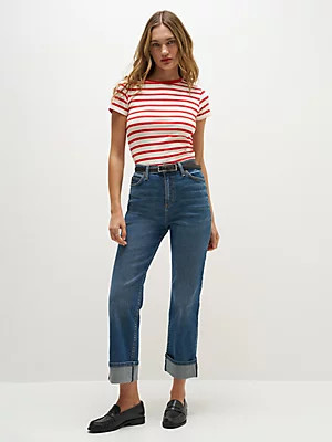 Women's Lee® x Marilyn Monroe High Rise Straight Jean | Women's Jeans | Lee® | Lee Jeans