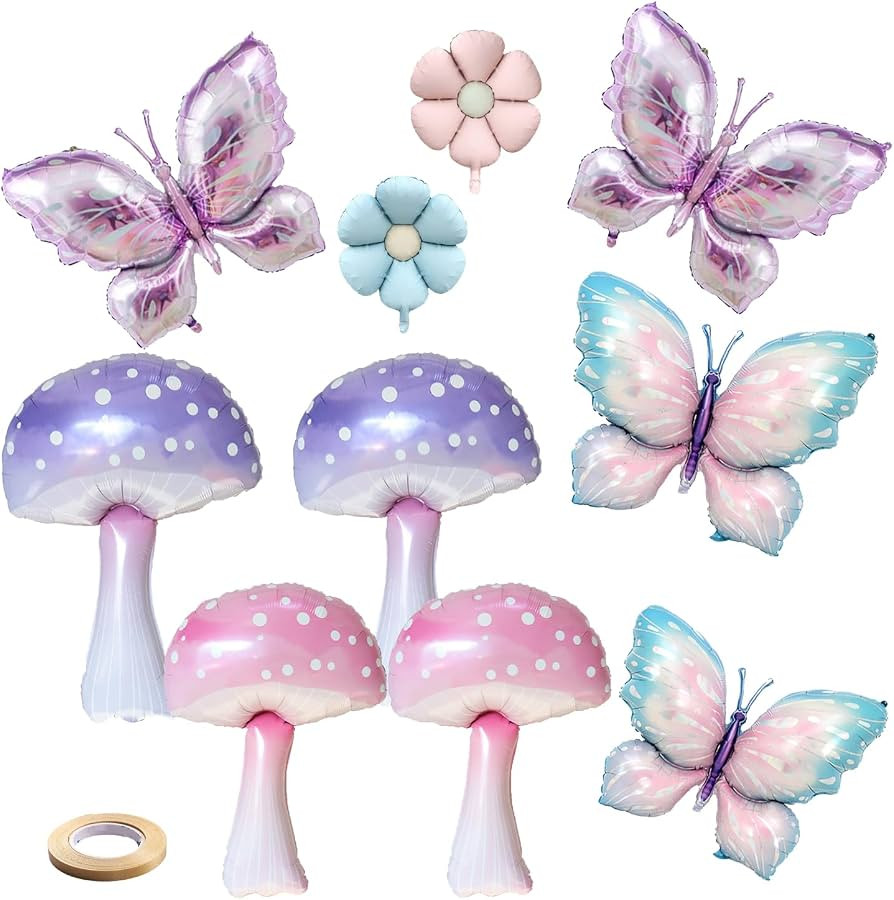 Fairy Balloons For First Birthday Party Decorations for Birthday Carnival | Amazon (US)