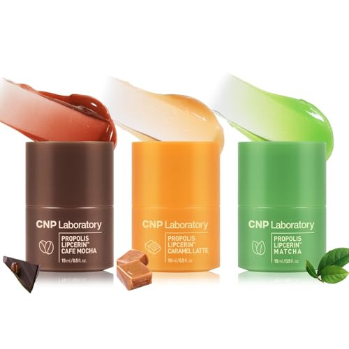 CNP Café Lip Butter Trio Set - Propolis Lipcerin™ Café Edition, Hydrating Overnight Manuka Lip Balm & Mask, 12hr Long-lasting Moisture, Gifts for Women | Amazon (US)