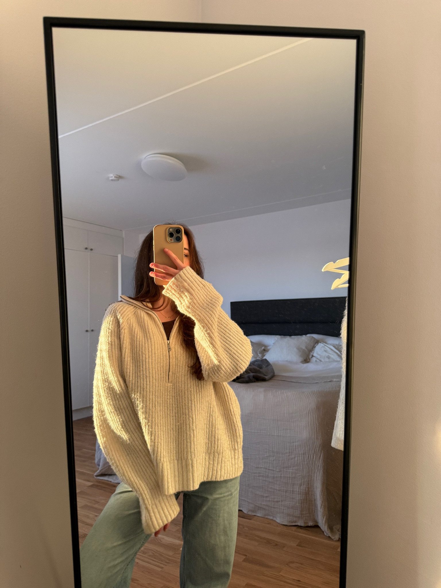 Cozy half zip sweater 

#LTKSeasonal #LTKstyletip #LTKfindsunder100