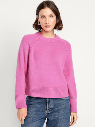 SoSoft Loose Crew-Neck Sweater | Old Navy (US)