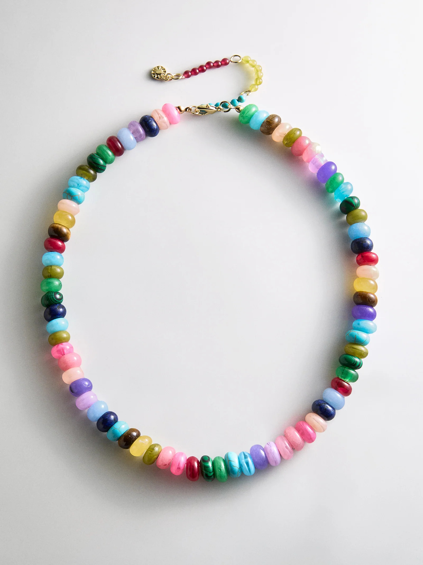 Joyce Semi-Precious Beaded Necklace - Multi | BaubleBar