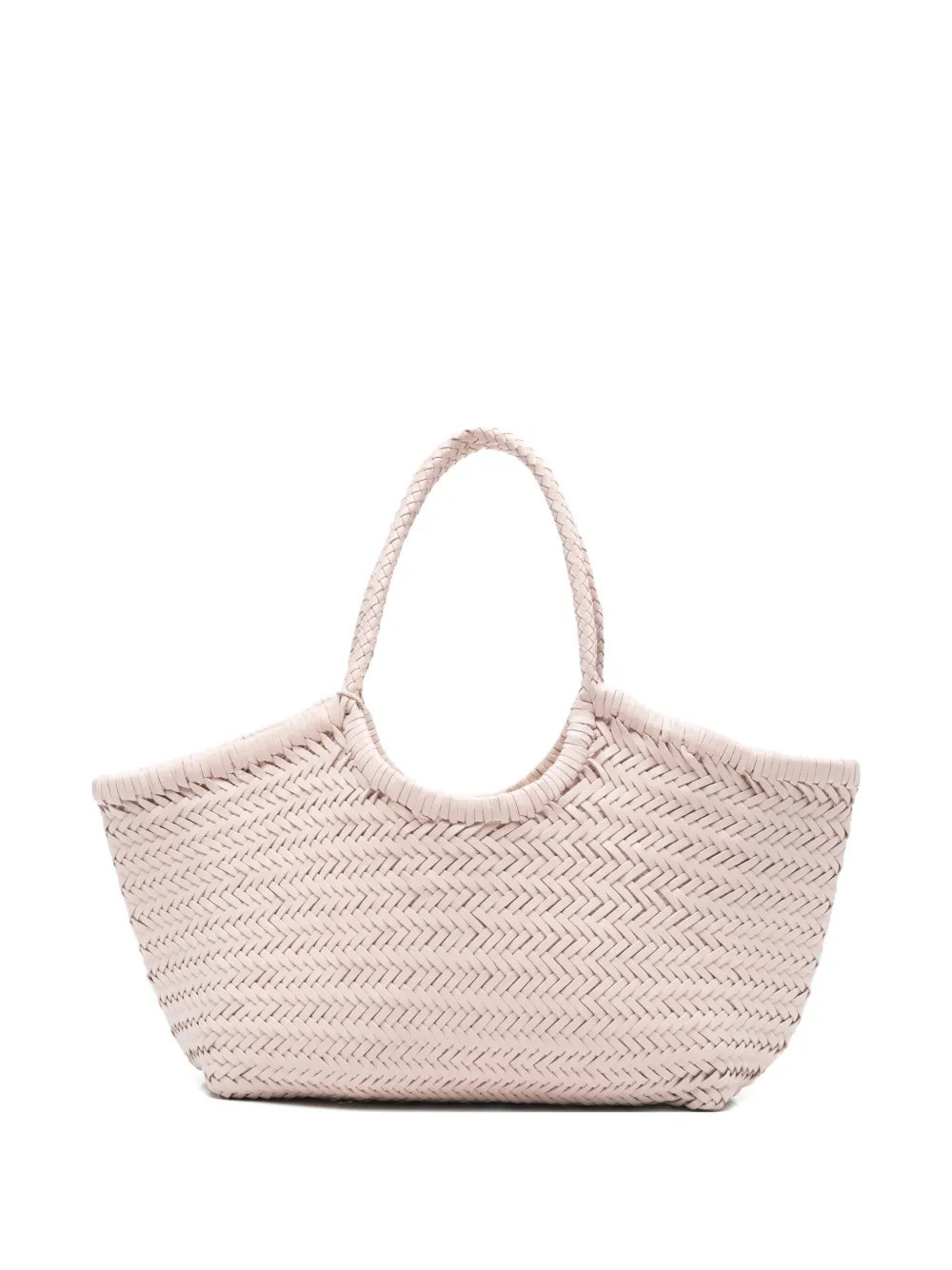 DRAGON DIFFUSION Nantucket big woven basket tote bag - Neutrals | Farfetch Global