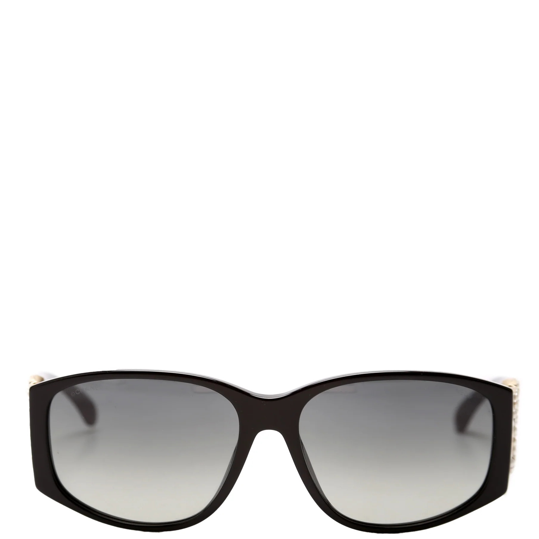 71498 Pearl CC Sunglasses Black | Keeks Designer Handbags