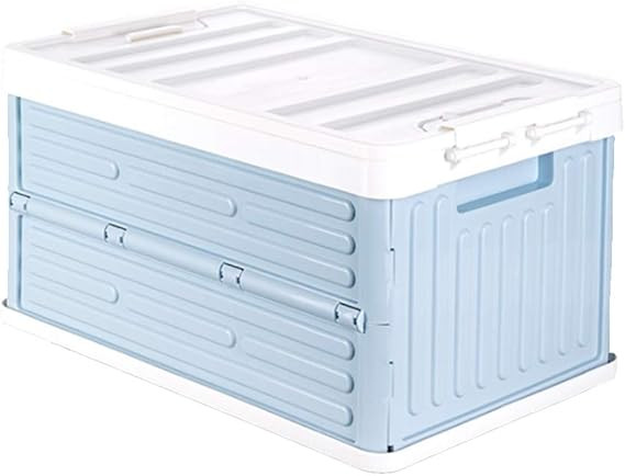 HDirect Foldable Waterproof Plastic Storage Box 25L Car Trunk Collapsible Storage Basket Bin with... | Amazon (US)