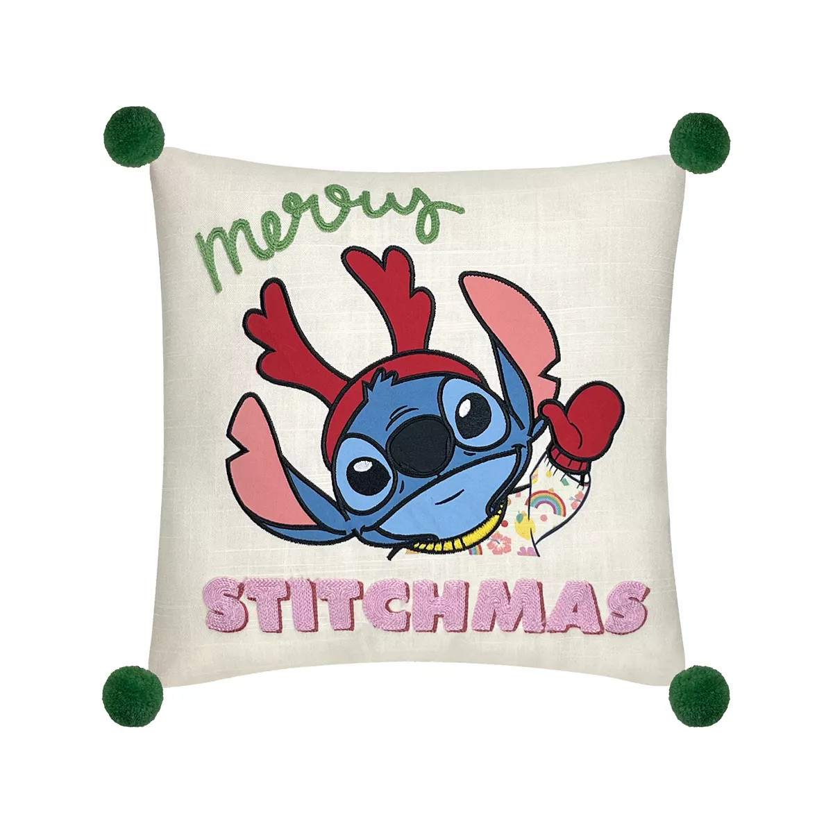 Disney's Lilo & Stitch Merry Stitchmas Christmas Throw Pillow by St. Nicholas Square® | Kohl's