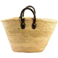 Basket Bag, Black Leather, Ibiza Bag | Etsy (UK)