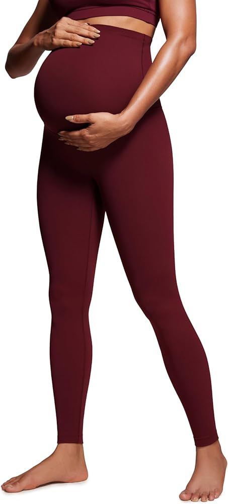 CRZ YOGA Butterluxe Maternity Leggings Over The Belly | Amazon (US)