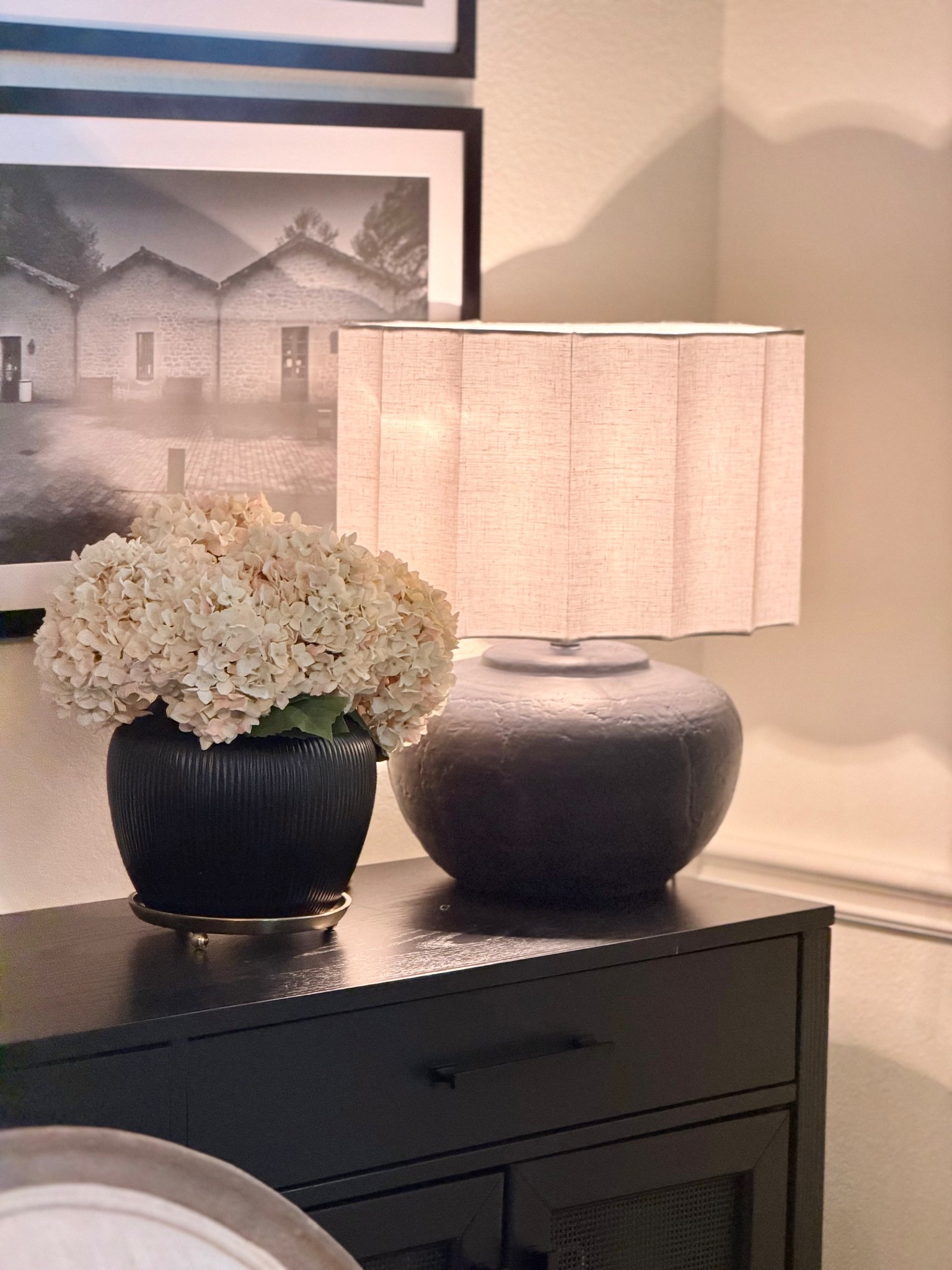 These hydrangeas are worth the splurge- super full and perfect for styling 🤍

Hydrangeas 
Vase
Spring decor

#LTKHome #LTKSeasonal