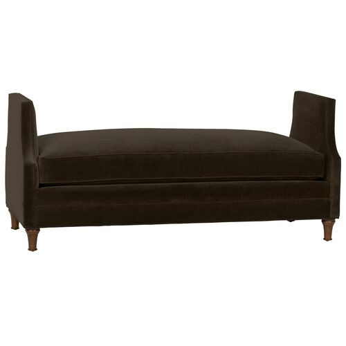 Dumont Velvet Bench | One Kings Lane