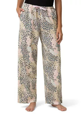 Women's Lazy Leopard Pajama Pants | Belk