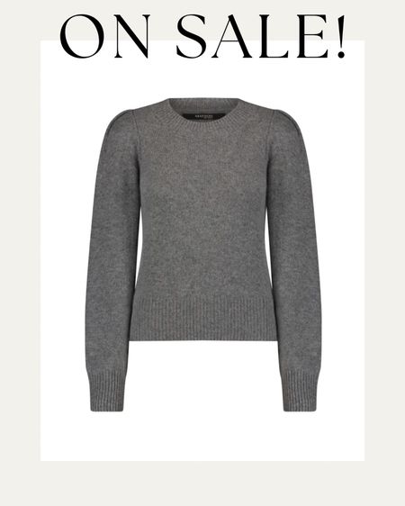 Grey puff sleeve sweater on sale 

#LTKsalealert #LTKSeasonal