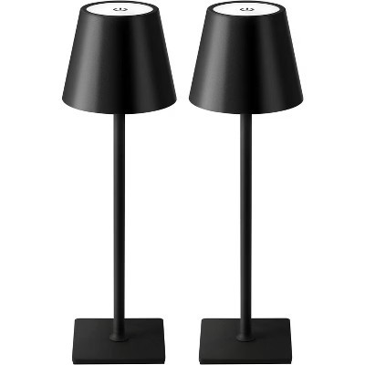 Link 2 Pack Touch Activate Cordless LED Table Lamp 3 Colors Portable Great For Bedroom Restaurants Outdoor Party Coffee Shop Camping & More | Target