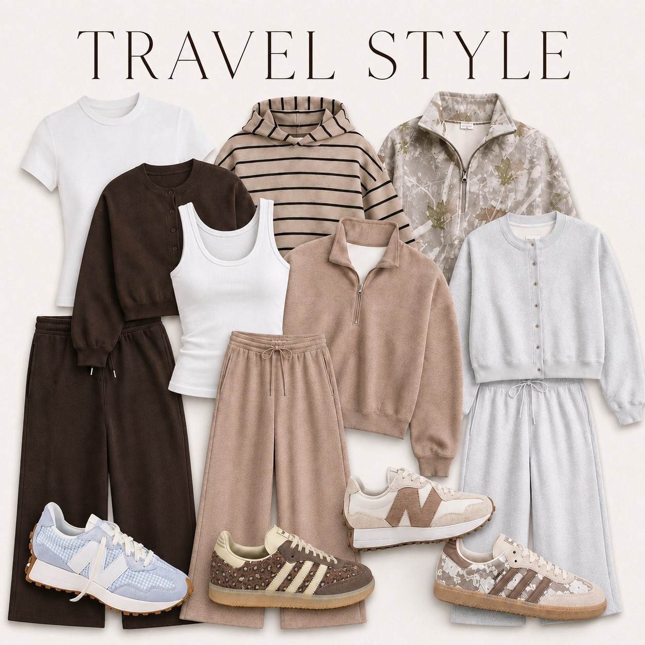 The Sunday Sweats from Abercrombie are perfect for travel, errands or stylish welcome to fall. Also, look at the new fall sneakers.