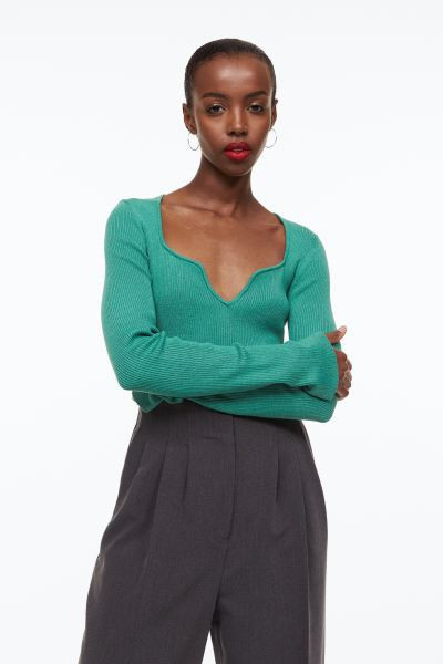 Rib-knit Top | H&M (US + CA)