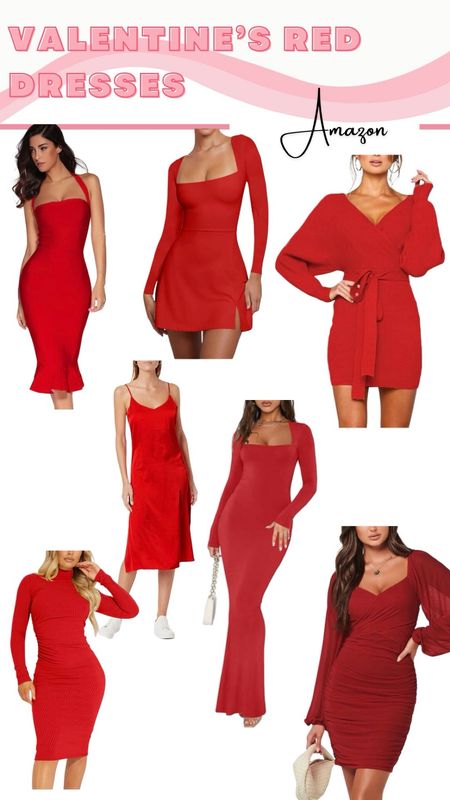 Valentine’s Day red dresses from amazon! 

#LTKfindsunder50 #LTKHoliday #LTKSeasonal