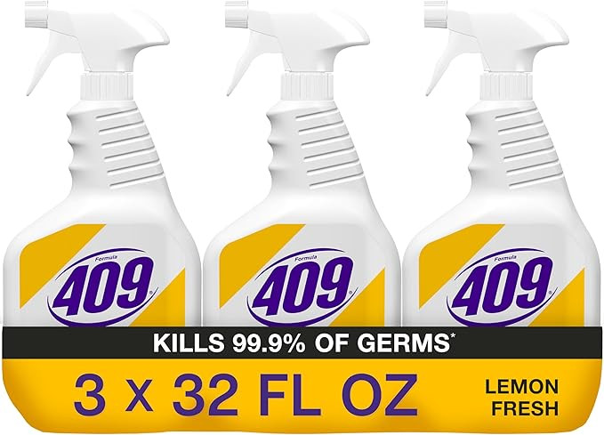 Formula 409 Multi-Surface Cleaner, Spray Bottle, Lemon Fresh, 32 Fluid Ounces, Pack of 3 | Amazon (US)