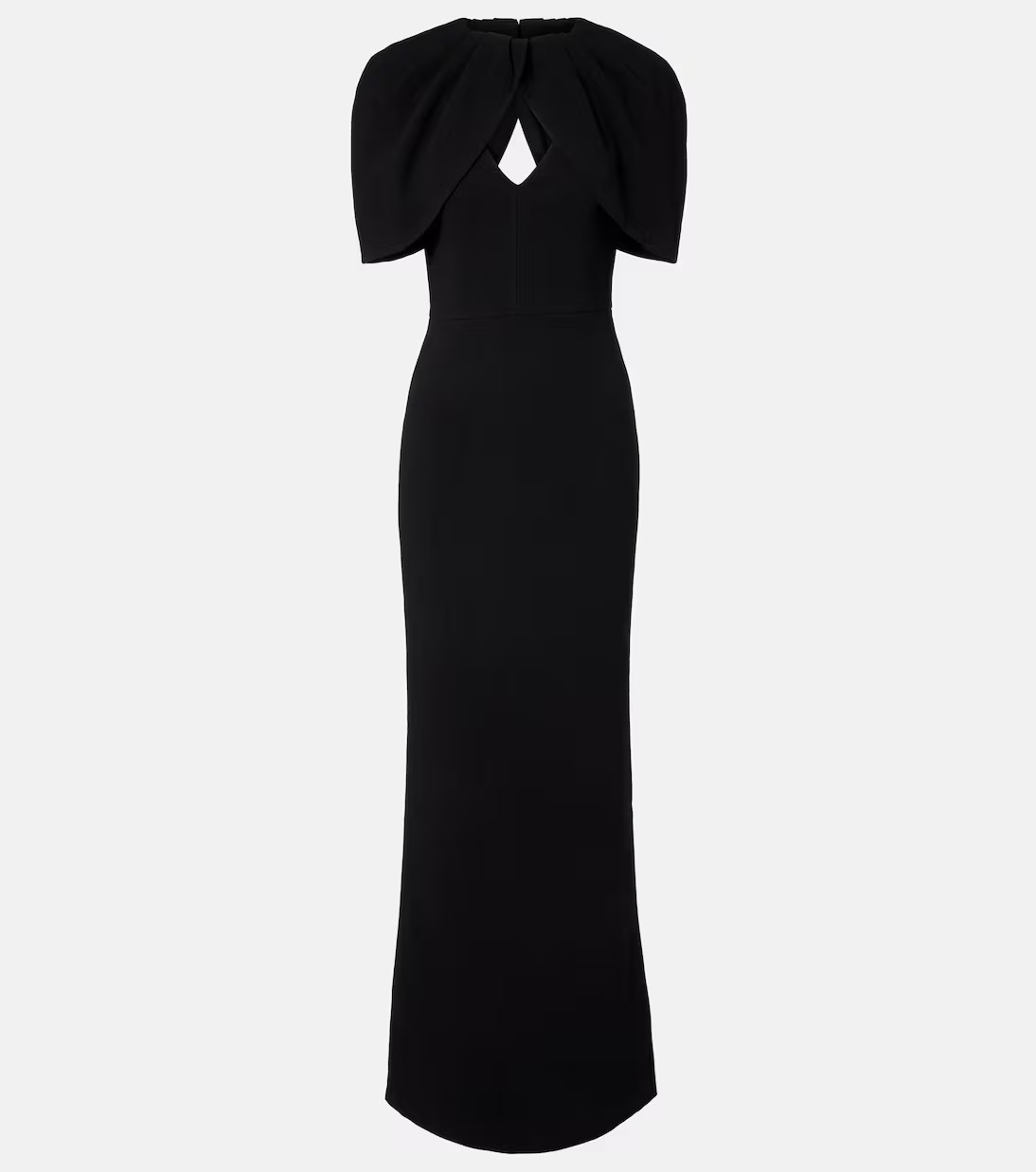 Cameron caped crêpe gown | Mytheresa (US/CA)