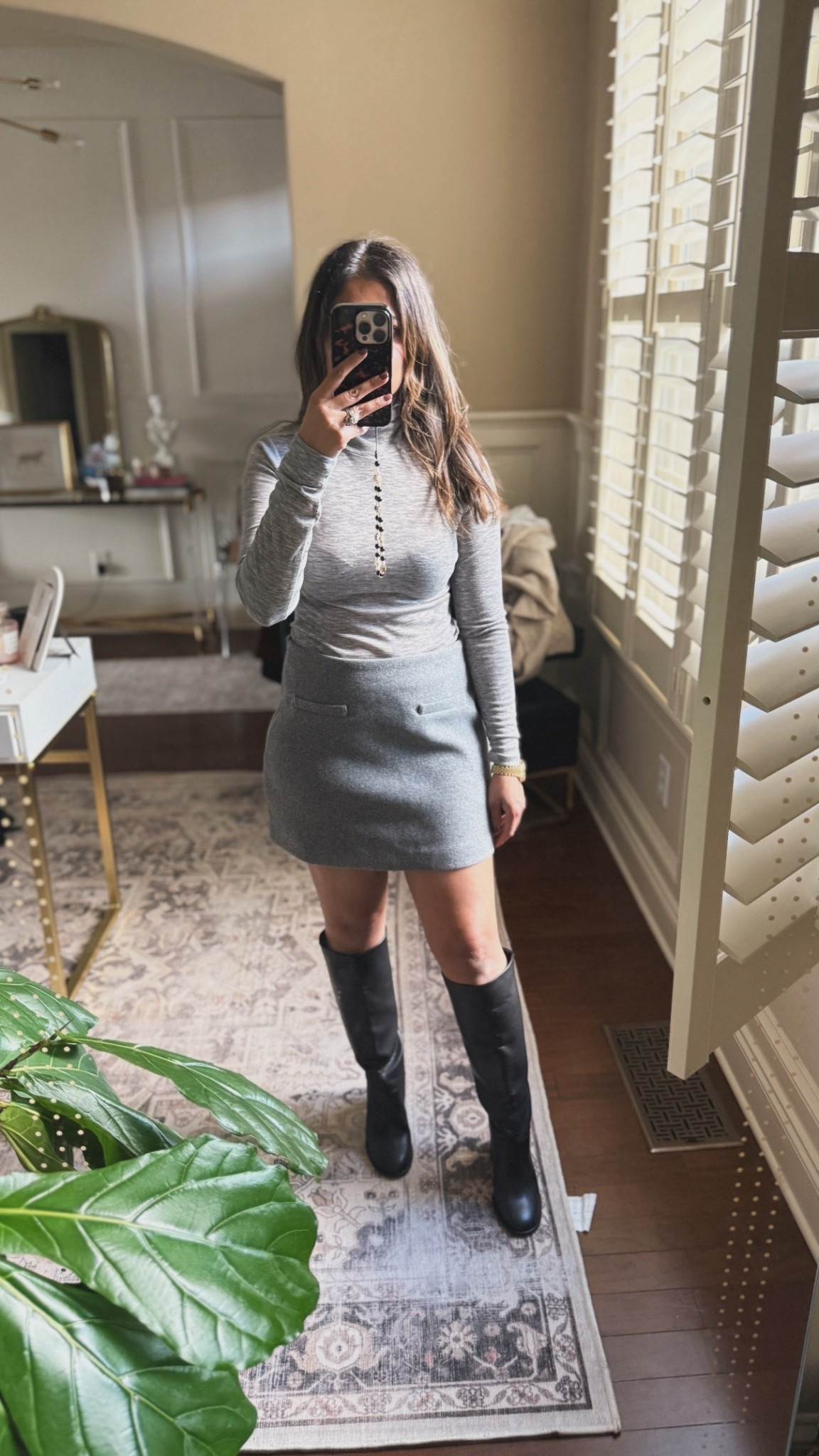 Perfect fall look! My skirt is only $30! 

#LTKOver40 #LTKPetite #LTKFindsUnder50