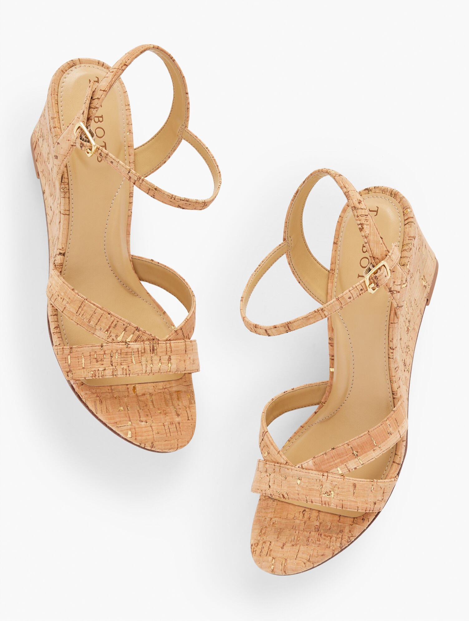 Royce Cork Wedge Sandals | Talbots