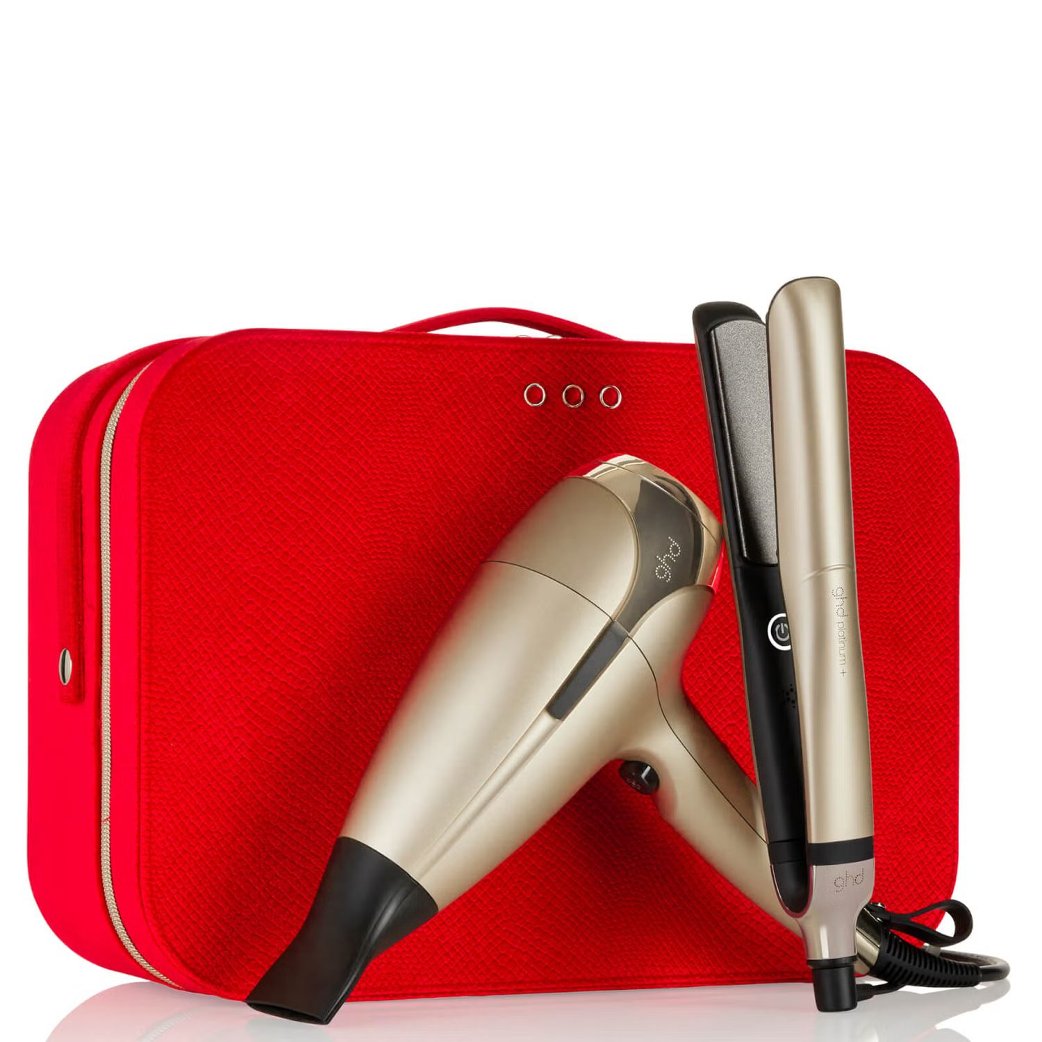 ghd Platinum+ and Helios Limited Edition Hair Straightener and Hair Dryer Set | Look Fantastic (ROW)