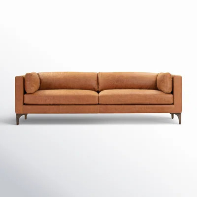 Argan 93'' Genuine Italian Leather Sofa | Wayfair North America