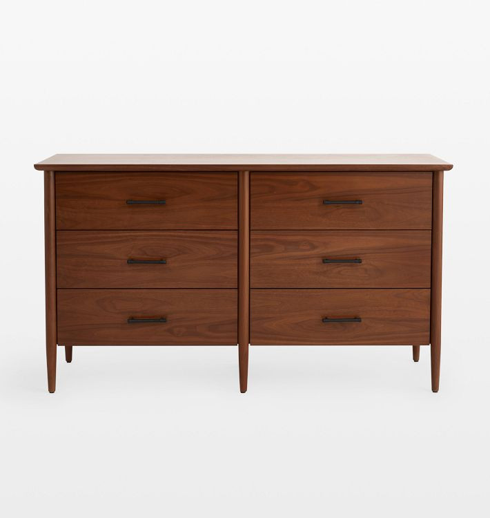 Shaw 56" 6-Drawer Dresser | Rejuvenation