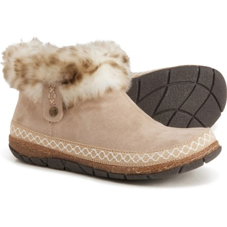 Earth Origins Everlyn Comfort Zip Boots - Faux Fur (For Women) | Sierra