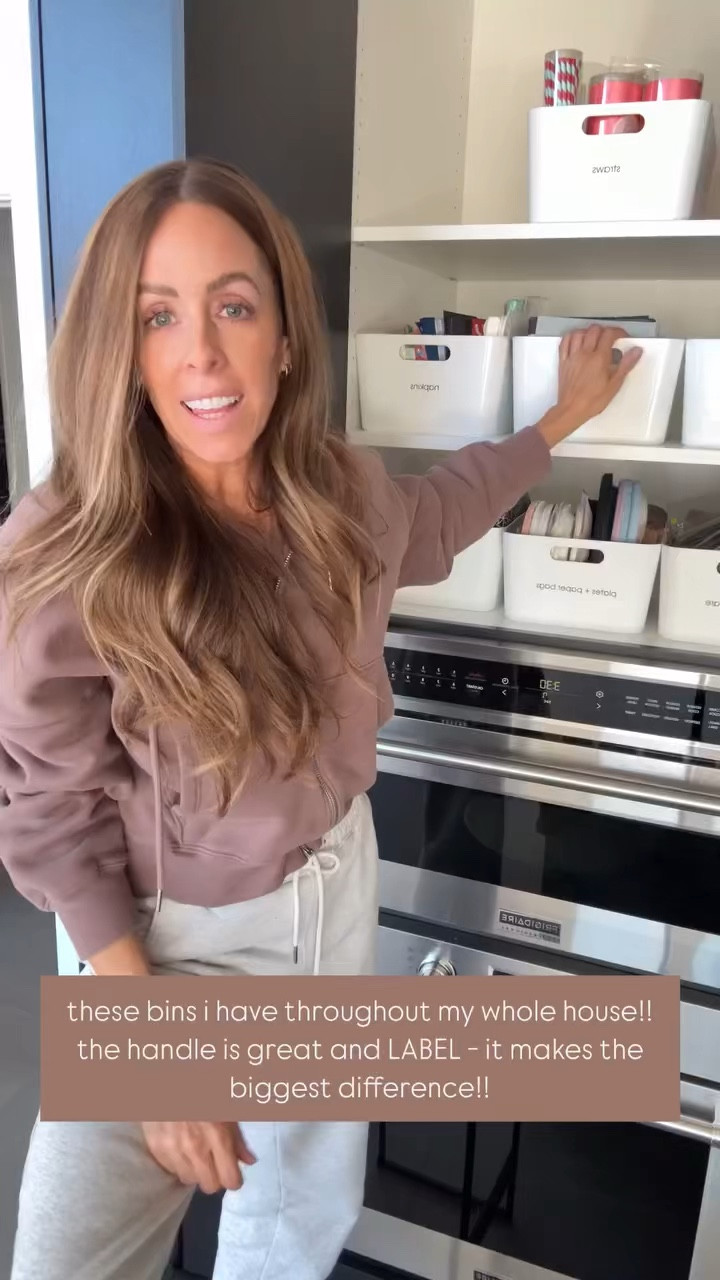 I have these bins all over the house! We love them! 

#LTKHome #LTKWatchNow