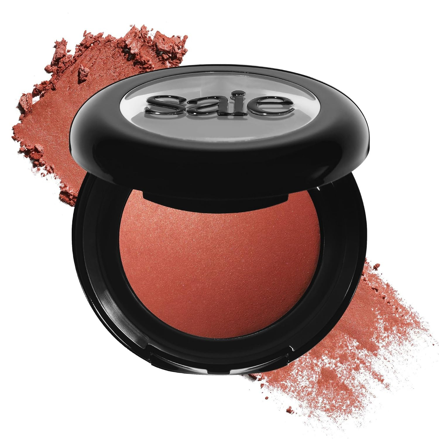 Saie SuperSuede Baked Blush Powder, Ciao (0.1 oz) | Amazon (US)