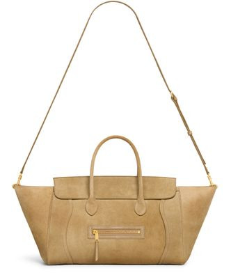 Medium new luggage in suede calfskin | 24S (APAC/EU)