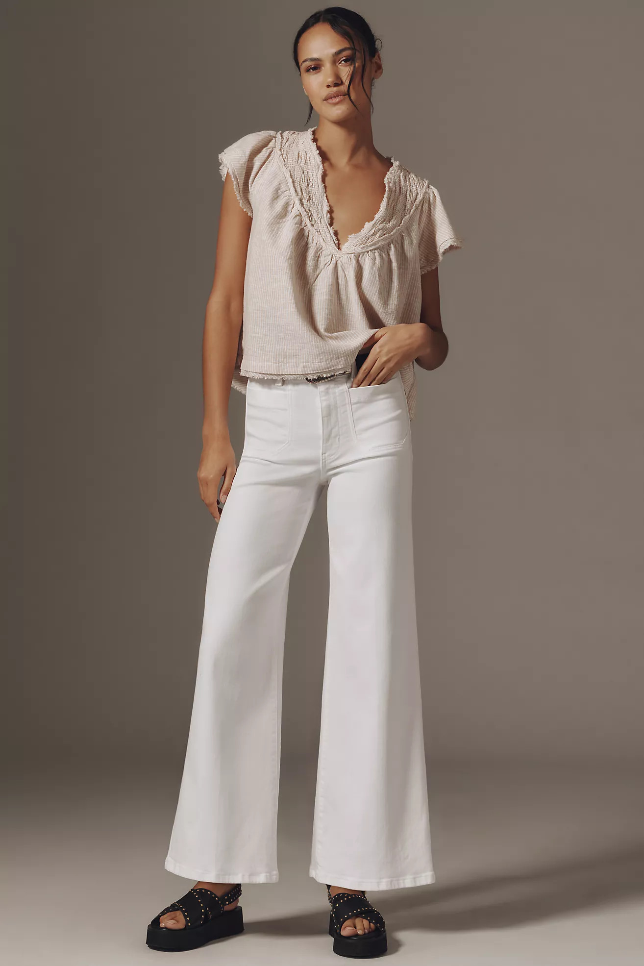 FRAME Le Slim Palazzo Modernist Pocket High-Rise Wide-Leg JeansFRAME
  


  


  


  


  
  

5... | Anthropologie (US)