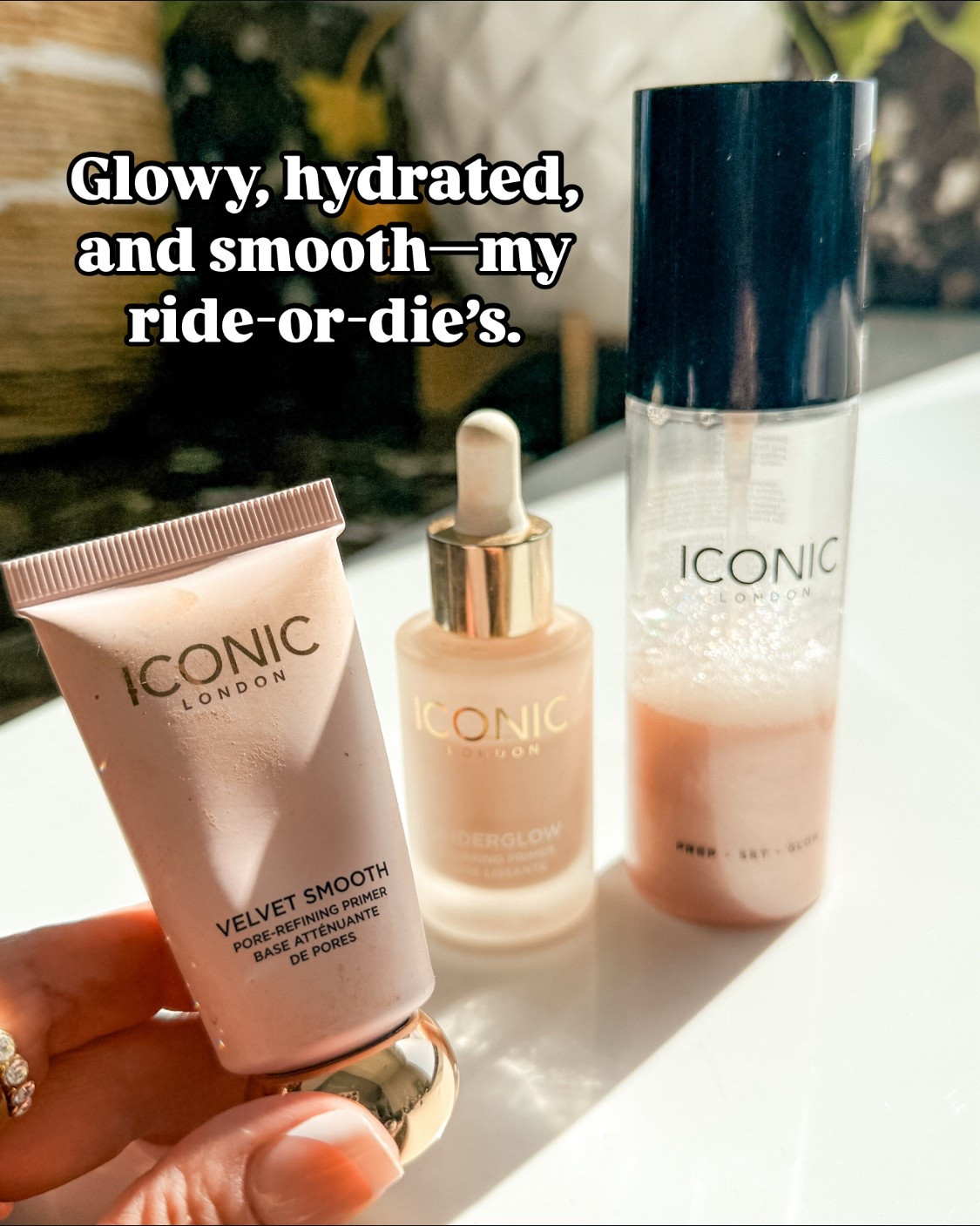 I use these every day!  Velvet Smooth Primer creates a smooth canvas over your largest pores. Under glow Blurring Primer - a flawless canvas before applying your foundation. Prep Set Glow hydrating setting spray gives you an effortless glow. Great for all skin types

#LTKBeauty #LTKFindsUnder50 #LTKOver40