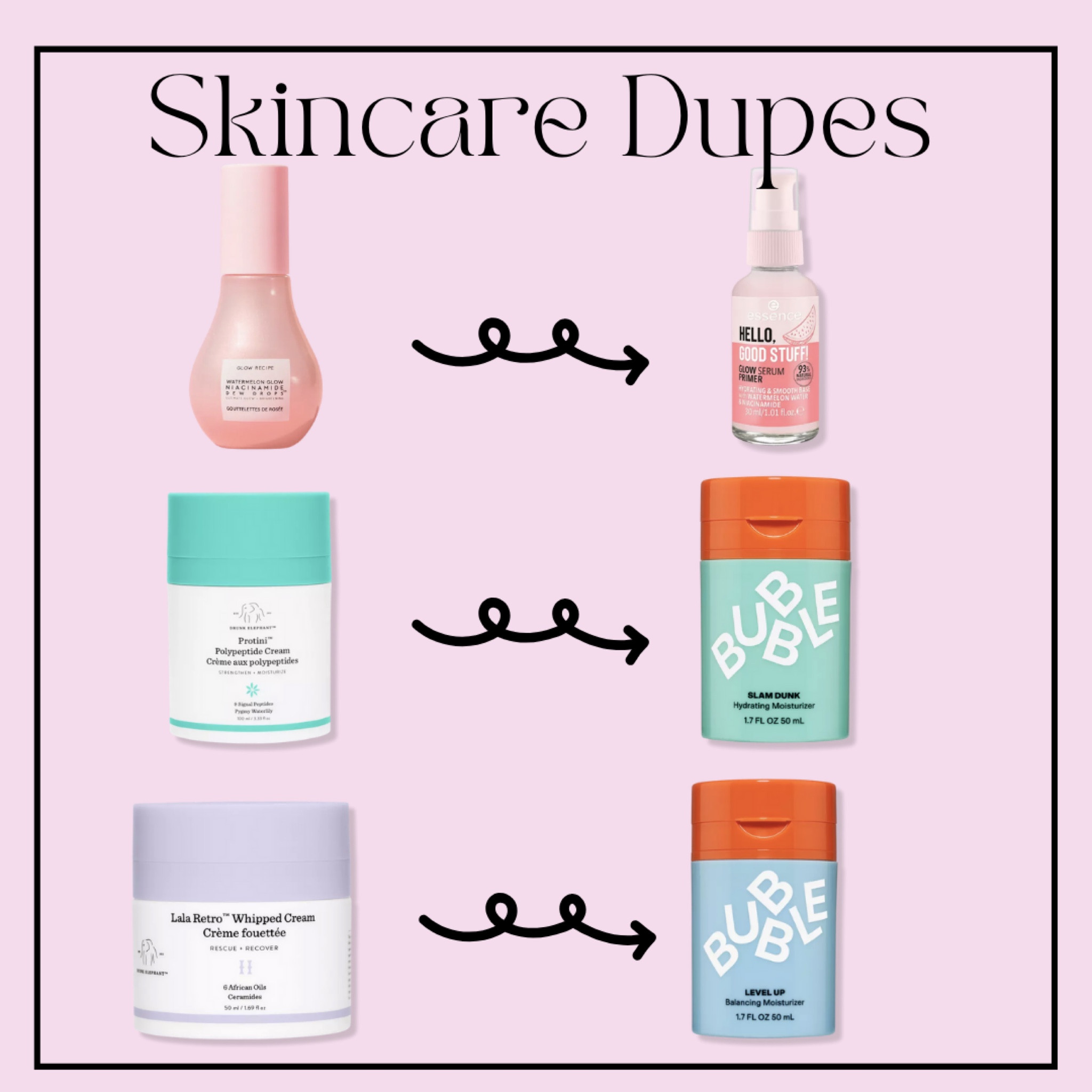 Skincare dupes

#LTKbeauty #LTKstyletip #LTKfindsunder50