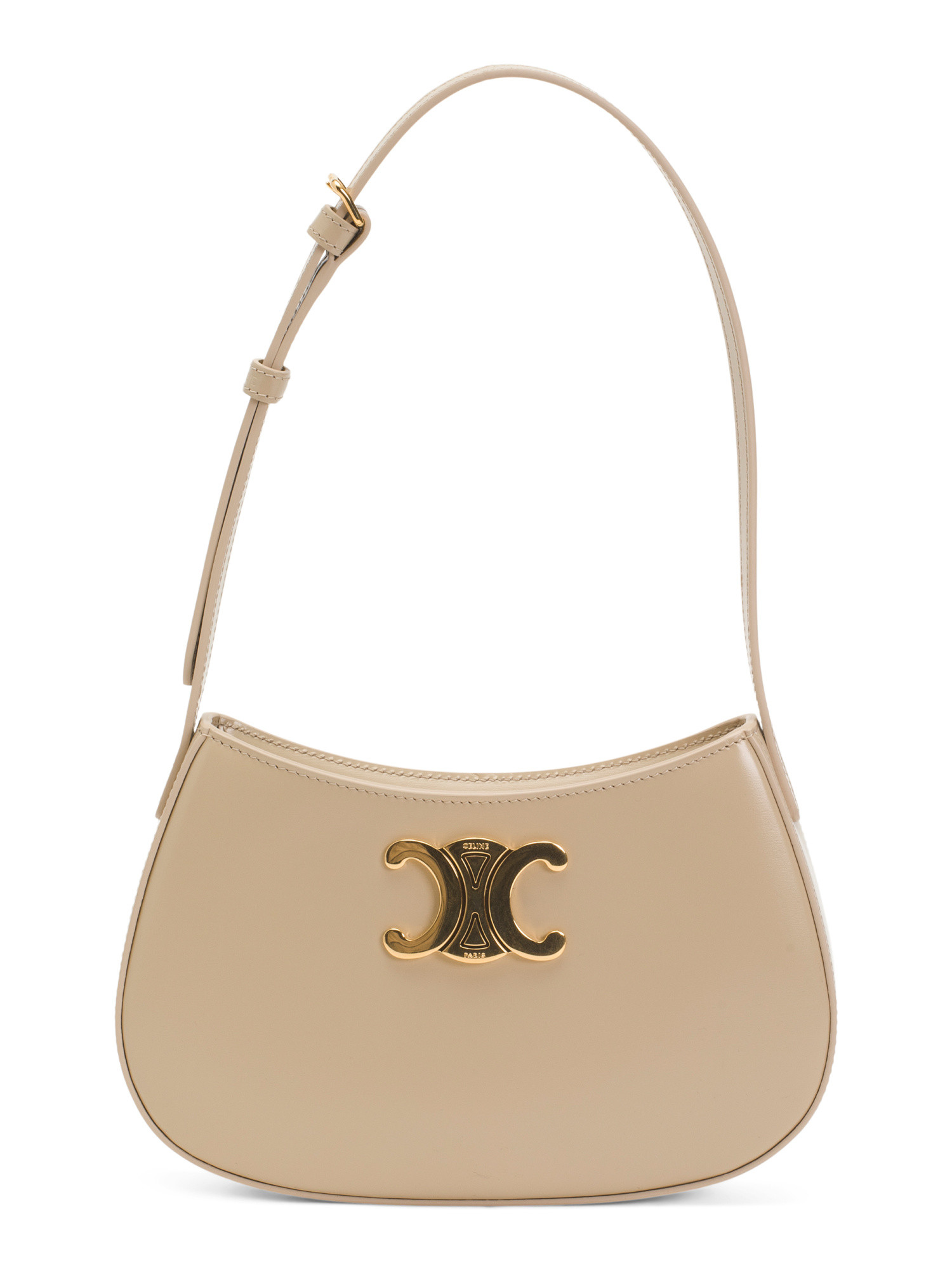Made In Italy Leather Shiny Medium Tilly Bag | TJ Maxx
