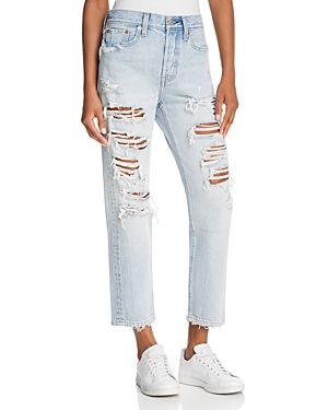 Levi's Wedgie Straight Jeans in Mass Destruction | Bloomingdale's (US)