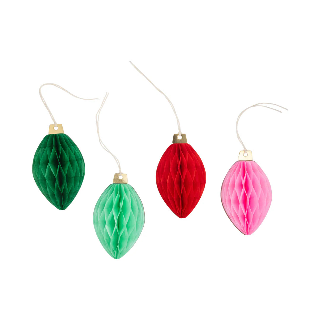 Honeycomb Light Bulb Tag Set | My Mind's Eye