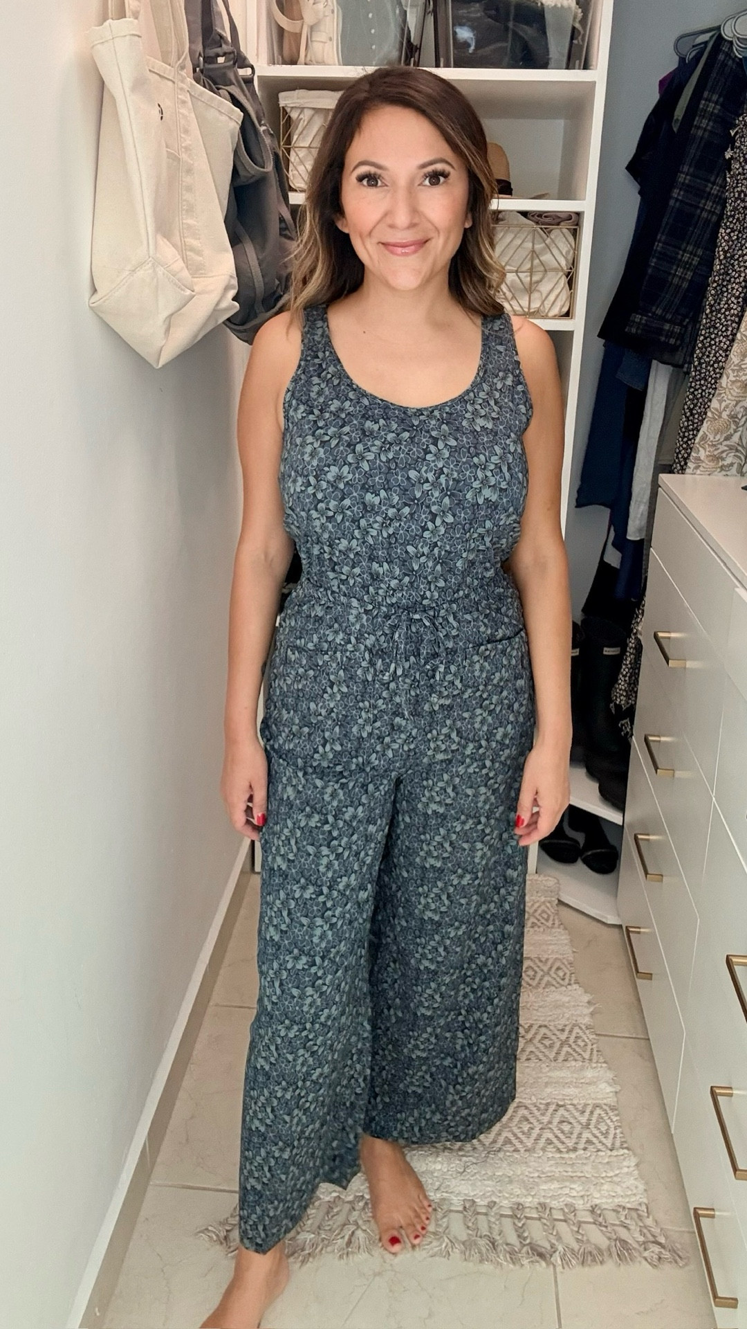 This is the jumpsuit I pack every single time ✈️ I picked up the Toad&Co Sunkissed Livvy Jumpsuit in another color last spring, and it’s become one of my most-packed travel pieces. 🧳 The fabric is honestly one of the best I’ve come across, wrinkle-free, lightweight, quick-drying, and so practical for long trips.🌟 It came with me to Southeast Asia on a 3.5-month trip and still gets regular wear here in Playa del Carmen 🌴 So when I saw a new print this season, adding it to my cart was a no-brainer. And just as expected… I love it just as much 💛 Safe to say I’ll be watching for every new print they release 👀 #ToadandCo #SpringStyle #SpringHaul #ootd 

#LTKootd #LTKTravel #LTKOver40