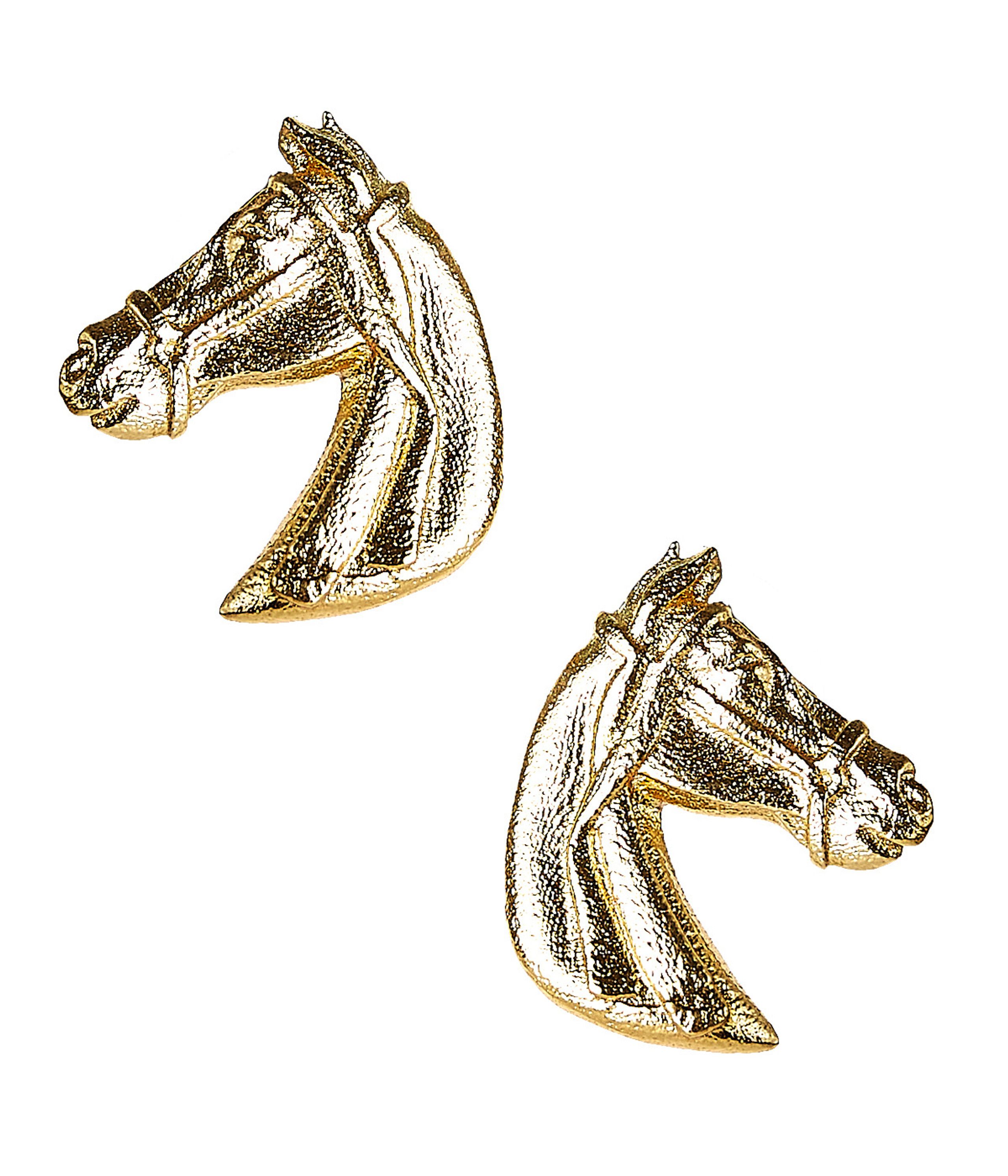 Horsehead - Stud - Gold | Lisi Lerch Inc