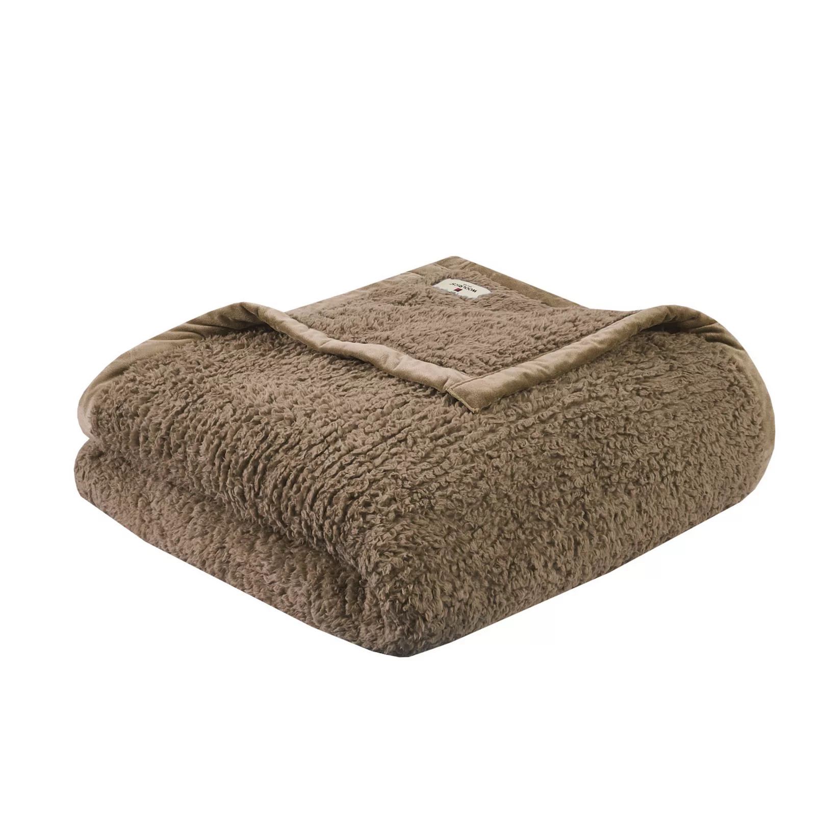 Woolrich Burlington Cozy Soft Solid Berber Brushed Blanket | Kohl's