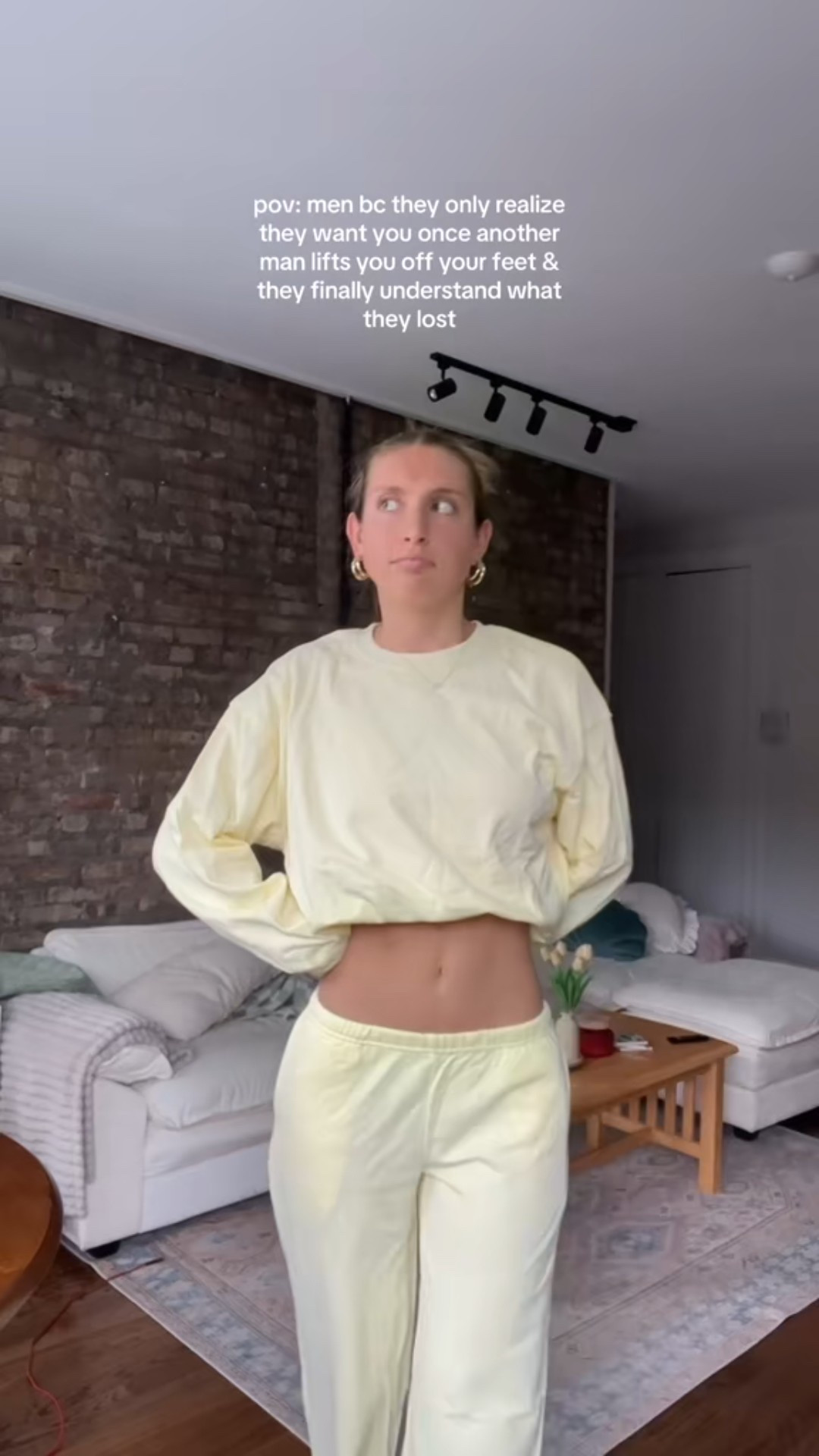 Butter yellow sweat set 💛 this is the absolute perfect color for any time of the year imo! Wearing a size small and the pants are long enough if i wear them low rise as someone who’s 5’10"

#LTKTall #LTKootd #LTKFindsUnder100